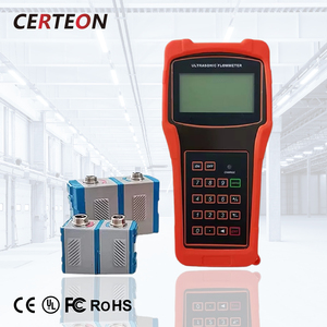 Perekam data genggam tipe penjepit DN25-6000 layar digital untuk flow meter ultrasonik industri - Product Image 1