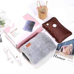 Aquecedor de mão elétrico, venda quente, bolsa de garrafa de água quente com cobertura de pelúcia - Product Image 3