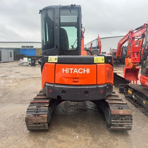 Excavatrice Hitachi ZX50 d'occasion, Hitachi d'occasion de 5 tonnes, pelle sur chenilles avec peu d'heures de travail, mini pelle Hitachi en vente - Product Image 4