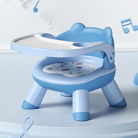 Chaise haute multifonctionnelle pour enfants à prix d'usine avec son, siège d'alimentation pour bébé, chaise de repas pour enfant