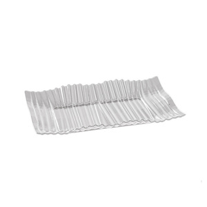 Fruit Tray Striped Plastic Dishwasher Safe Residential Serving Trays - Product Image 5