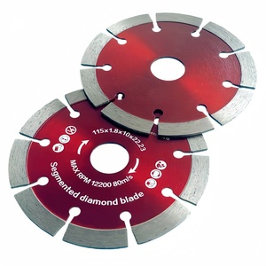 Lames de scie circulaires diamantées à pressage à chaud Fast Cut 115 125 180 230 mm pour matériaux de construction, béton, granit, maçonnerie - Product Image 4