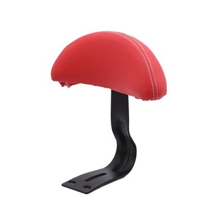 Respaldo para bicicleta eléctrica para niños, cojín de asiento de cuero universal, fácil de instalar - Product Image 1