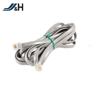 Câble téléphonique RJ9 RJ11 RJ12, <span class=keywords><strong>cordon</strong></span> de raccordement téléphonique - Product Image 2