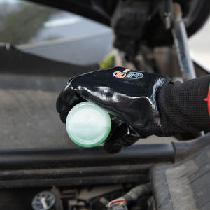 Sarung tangan tipis berkebun lapangan minyak perlindungan tenaga kerja sarung tangan olahraga lainnya Anti-Slip sarung tangan lapis nitril pancing keselamatan untuk pria dan wanita - Product Image 5