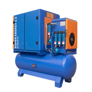 Compresseur d'air à vis à aimant permanent à vitesse variable OEM SE10EPMTD 15hp - Product Image 4