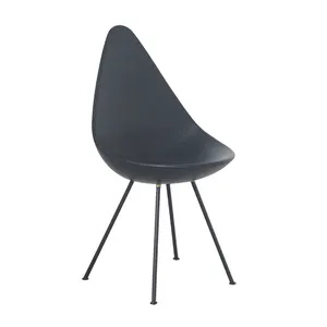 Farbe maßge schneiderte Drop Chair ABS Sitz mit Metall bein Kunststoff Stuhl für Esszimmer