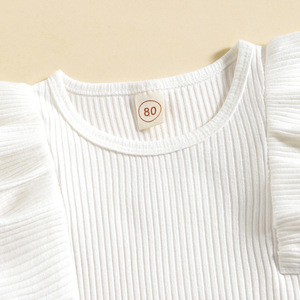 Conjunto de Ropa de Verano para Niñas de Yiwu Yiyuan, Camiseta y Falda, Conjunto de Ropa para Niñas, Conjunto de Ropa de Boutique para Bebés, Conjunto de Ropa de Canalé para Niñas de 1 a 5 Años - Product Image 4