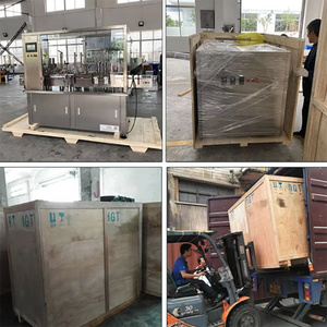 Ligne de remplissage automatique de flacons compte-gouttes en verre pour huiles essentielles avec PLC et haute précision - Product Image 3