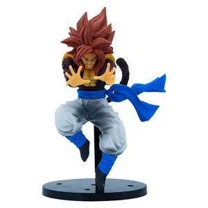 27.5cm 10.83 polegadas Bola Dragoned Vegeta Gogeta Anime Pvc Coleção Alta Qualidade Dragoned Ballvegeta Figura de Ação Gogeta