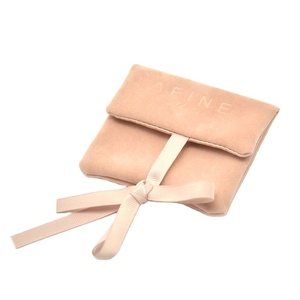 Bolsa de Terciopelo de Doble Capa de Lujo con Forro de Satén para Empacar Joyas - Product Image 6