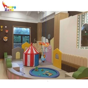 Parc de jeux intérieur avec <span class=keywords><strong>maisonnette</strong></span> en <span class=keywords><strong>bois</strong></span> pour centre de jeux commercial avec <span class=keywords><strong>toboggan</strong></span> de karting - Product Image 3