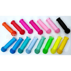 Poignées de guidon micro pour vélos d'enfants, 22,2 mm, TPR, antidérapantes, accessoires colorés - Product Image 2