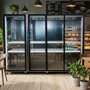 Enfriador de Bebidas <span class=keywords><strong>Coca</strong></span> <span class=keywords><strong>Cola</strong></span> con Puerta de Vidrio, Doble Puerta, Logotipo Personalizado para Distribuidores y Proveedores de Marca - Product Image 4