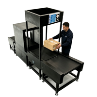 Système DWS dynamique pour colis, machine de dimensionnement, pesage et numérisation 3D jusqu'à 60 kg pour entrepôt logistique express