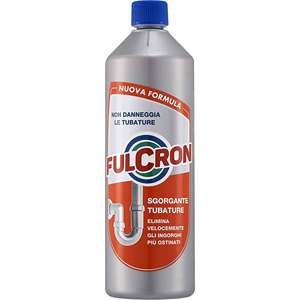 FULCRON 1 Litre Nettoyeur liquide de drain Agents de dragage de tuyaux - Product Image 1