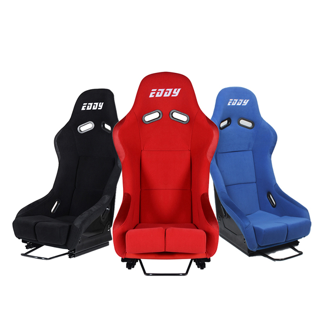 EDDYSTAR Widely Used Mixed Color Car Seat Covers Full Set Luxury Universal Car Seats Racing