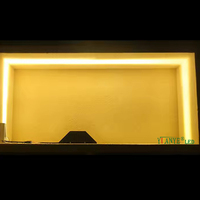 Applique murale LED à montage en surface YY-BDW010, lumière de Noël RGBW pour rebord de fenêtre, IP65, 18W, certifiée ROHS