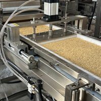 Ligne de production de barres de chocolat énergétiques pour barres protéinées avec machine d'enrobage de chocolat Machine de fabrication de barres de chocolat