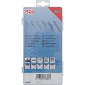 BGS Split <b>Pin</b> Assortment Stainless Steel Ø 1.6 - 4.0 mm 555 pcs. - Product Image 3