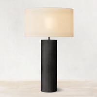 Yihao Moderne Cuivre Base Lampe De Lecture Flexible Funky Maison Décorative Hôtel Table Lumière Cylindrique Colonne En Laiton Lampe De Bureau