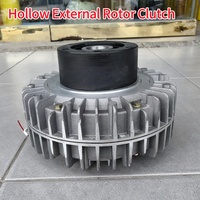 Embrayage à rotor externe creux industriel pour la synchronisation de la vitesse du cylindre et l'arrêt du démarrage en douceur.