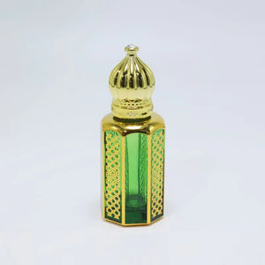 Nuevo Diseño de Botellas de Vidrio Vacías de 6 ml y 12 ml para Perfume Árabe Attar con Tapa de Cristal - Product Image 5