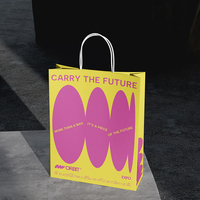 Sac en papier personnalisé avec votre propre logo, avec poignées, emballage personnalisé pour vêtements, bijoux, bougies, sacs cadeaux de luxe pour les petites entreprises