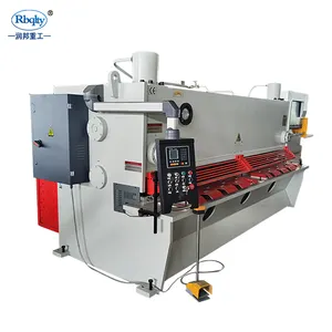 Shear Cutting Machine QC11K-6*3200mm Cnc Hydraulic Guillotine Shearing And Cutting Machine