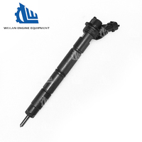 Inyector de Combustible Diésel WEILAN Remanufacturado de Alta Calidad, de Aluminio y Acero de Alta Velocidad, 0445117023 Universal, Superventas