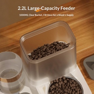 Nuovo Distributore Automatico Intelligente Transfrontaliero di Cibo e Acqua 2-in-1 per Gatti e Cani - Forniture per Animali Domestici - Product Image 4