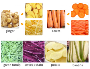 Máquina Elétrica Eficiente de Aço Inoxidável para Fatiar e Triturar Banana, Gengibre, Alho, Batata e Cebola - Product Image 5