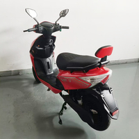 Scooter Eléctrico de Dos Ruedas de Largo Alcance, 1000W, 60V, 20Ah, Motocicleta Eléctrica para Adultos, Scooter Eléctrico para Desplazamientos