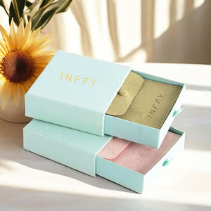 Manufacturer Custom Logo Rigid Cardboard Gift <b>Box</b> Glossy Lamination Magnetic Closure Recycled Jewelry Packaging for Bracelet - Product Image 6