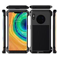 Étui de protection robuste pour Samsung Galaxy S22 S7 Edge Note 8 10 Plus 20 Ultra, coque métallique 360° pour mobile