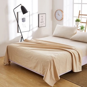 Onrays Personalizzata Singolo/Doppio 100% Cotone Organico Naturale <span class=keywords><strong>di</strong></span> <span class=keywords><strong>Lino</strong></span> <span class=keywords><strong>di</strong></span> Canapa Letto Foglio - Product Image 4