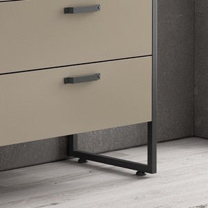 IKOS-85 Kamalu pensile da 85cm Set da bagno a pavimento con lavello specchio lavello unità di vanità - Product Image 5