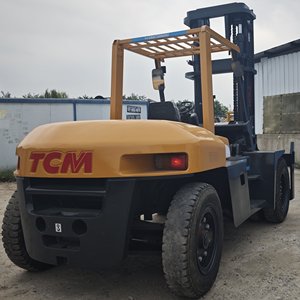 Montacargas Usados en Venta en el Mercado de Shanghái/Hefei, Buen Precio, Montacargas Usado <span class=keywords><strong>TCM</strong></span> Fd100 de 10 Toneladas - Product Image 1