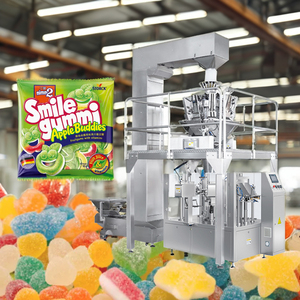 Automatische Doypack Pouch Verpackungs maschine Ice Candy Sugar Chocolate Gummy Wiege verpackungs maschine - Product Image 1