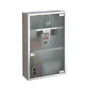 Stainless steel Hospital use storage medical cabinet