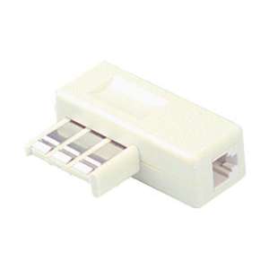 Adaptador telefónico tipo francés. Conexión para dispositivos telefónicos, compatible con enchufes tipo francés. - Product Image 1