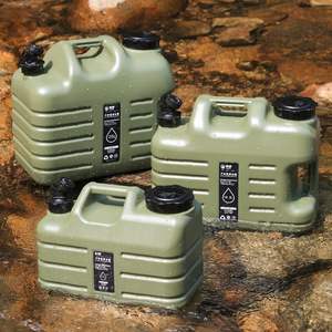 Seau de stockage <span class=keywords><strong>d</strong></span>'<span class=keywords><strong>eau</strong></span> portable en plastique pour le <span class=keywords><strong>camping</strong></span> en plein air avec robinet, réservoir <span class=keywords><strong>d</strong></span>'<span class=keywords><strong>eau</strong></span> en PE de qualité alimentaire sans BPA pour la voiture, le pique-nique et le barbecue - Product Image 5