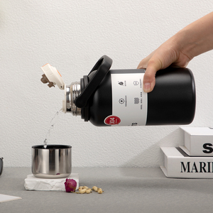 Chất lượng cao <span class=keywords><strong>1.1L</strong></span> phích trà du lịch nồi chân không cách nhiệt đôi tường thép không gỉ chai phích <span class=keywords><strong>Flask</strong></span> với xử lý - Product Image 3