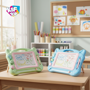 Papan Gambar Magnetik Plastik Besar Berwarna untuk Anak-Anak KSF - Product Image 6