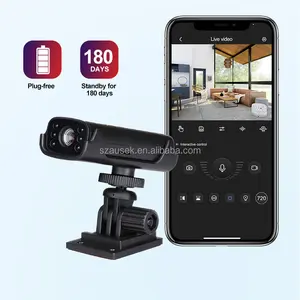 High-end Wireless HD 1080p Portable Camera Intelligent Surveillance Camera Wireless Wide-angle Mini Camera