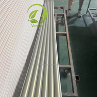 Panel de Pared Acanalado de Mármol, Diseño Moderno, Impermeable, Resistente al Fuego, Decoración de Interiores