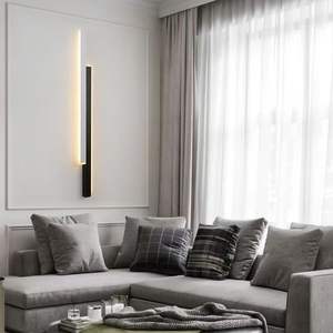 Lámparas de Pared LED Modernas para Sala de Estar, Dormitorio, Mesita de Noche, Escaleras, Montaje en Superficie, Luces de Fondo para Sofá, Aplique de Pared para Pasillo Largo - Product Image 5