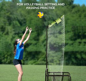 Système de filet d'entraînement de <span class=keywords><strong>volley</strong></span>-ball, filet d'entraînement pour lanceur de <span class=keywords><strong>volley</strong></span>-ball avec réglages d'angle et de hauteur, équipement d'entraînement de <span class=keywords><strong>volley</strong></span>-ball - Product Image 3