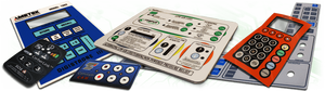 Panel saklar <span class=keywords><strong>Keypad</strong></span> membran lapisan depan Pc kustom dengan perekat 3m untuk rumah plastik, Pcb, permukaan karet silikon - Product Image 2