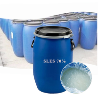 Fournitures d'usine Marque HM : Surfactant liquide 70% en poudre blanche (SLES) à base d'ester de sorbitan polyéthoxylé pour détergents